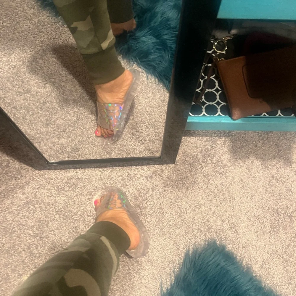 Coach slides sandals 🩴 clear size 5.5 new with tags 🏷️ 🔥🔥🔥🔥🔥🔥🔥 - Picture 9 of 13